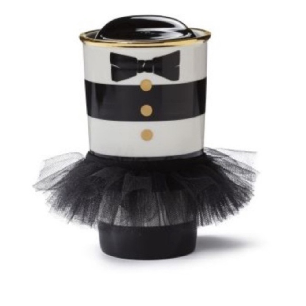 New Starbucks Alice & Olivia Black & White Tutu Travel Mug 2013 Limited Edition